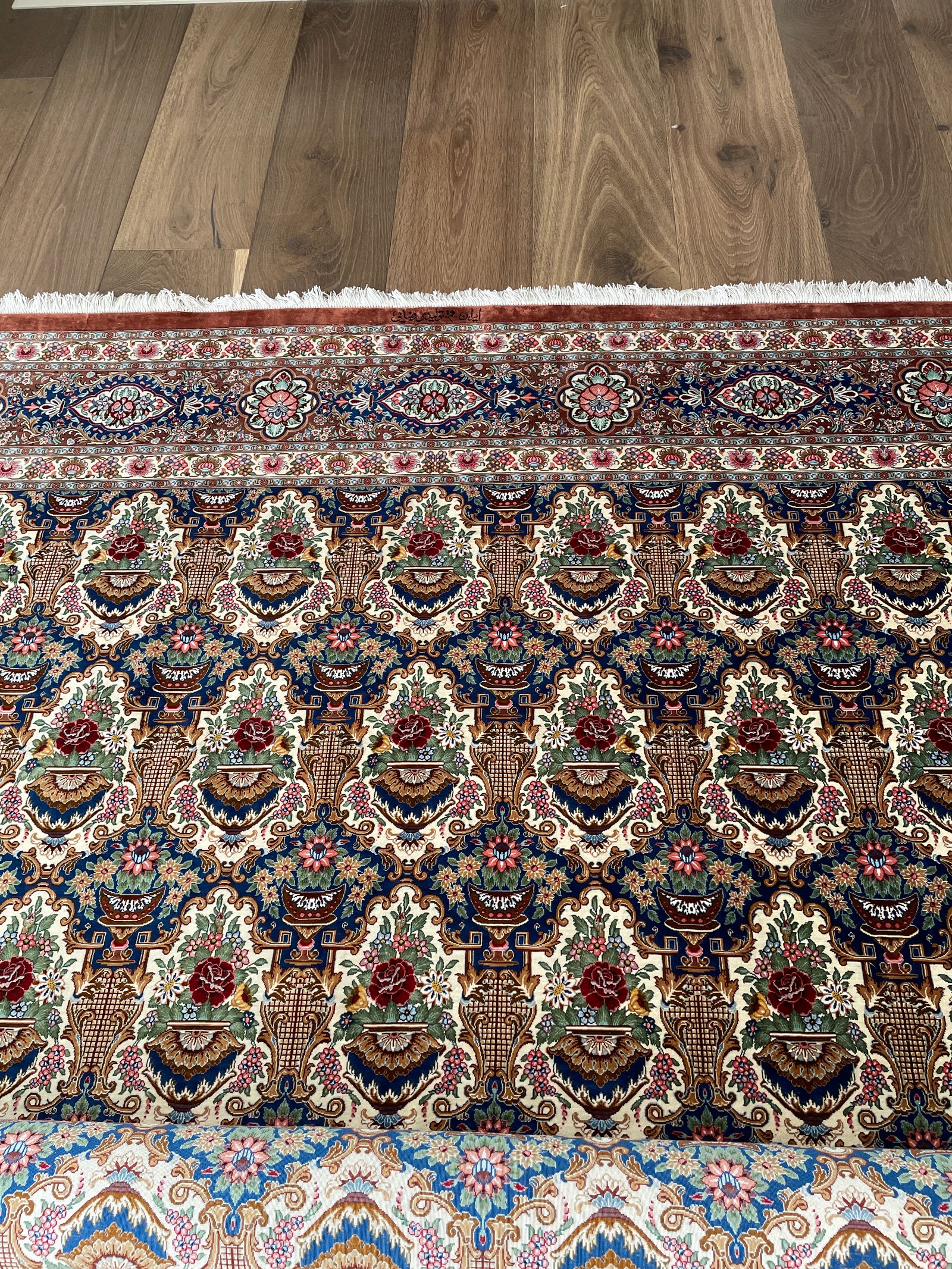 ALL-OVER-FLORAL LATTICE PATTERN BY MASTER REZAIE