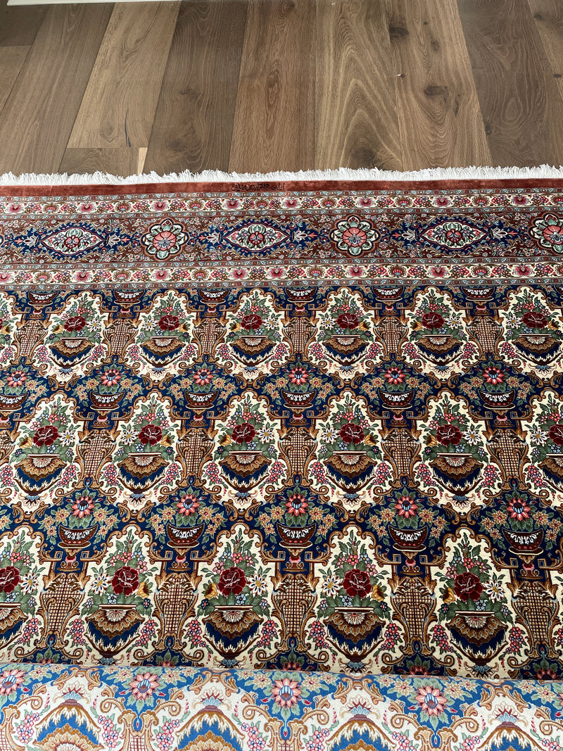 ALL-OVER-FLORAL LATTICE PATTERN BY MASTER REZAIE