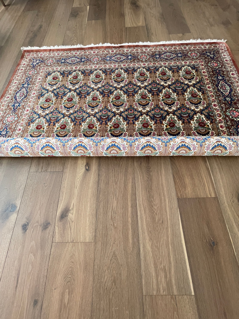 ALL-OVER-FLORAL LATTICE PATTERN BY MASTER REZAIE