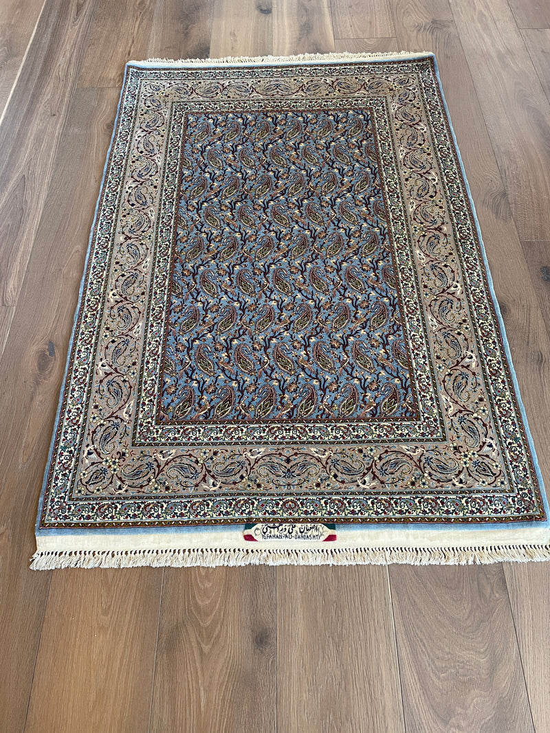 VINTAGE ISFAHAN, ALL-OVER-PAISLEY DESIGN BY MASTER ALI DARDASHTI