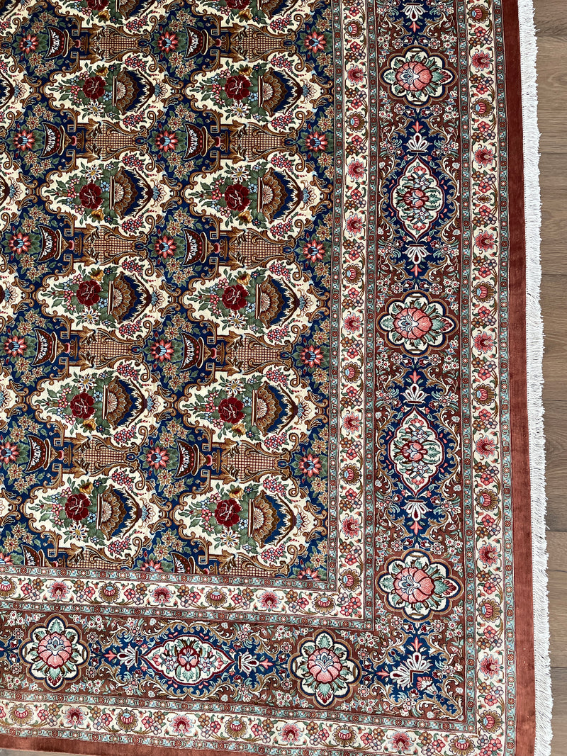 ALL-OVER-FLORAL LATTICE PATTERN BY MASTER REZAIE