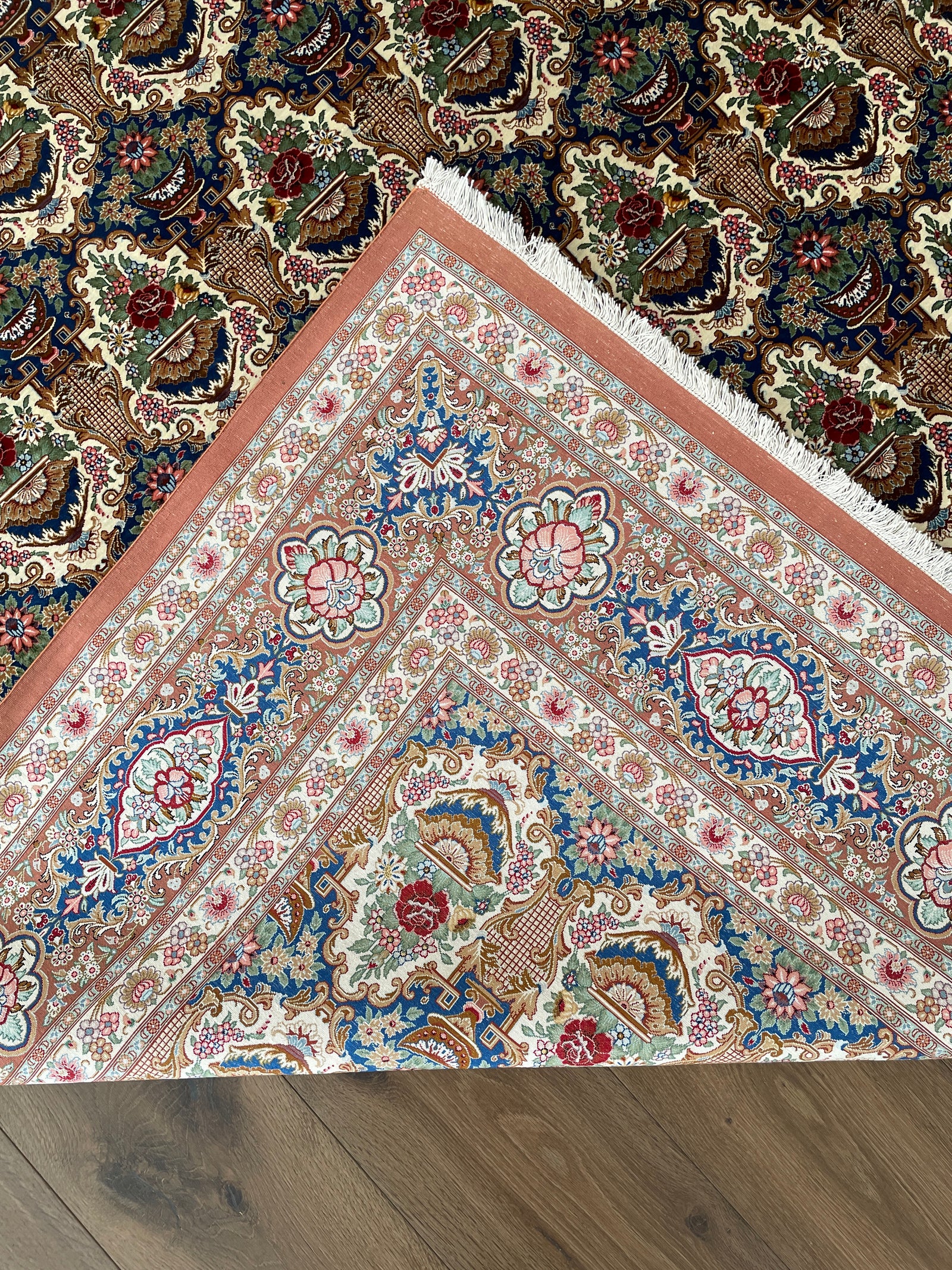 ALL-OVER-FLORAL LATTICE PATTERN BY MASTER REZAIE