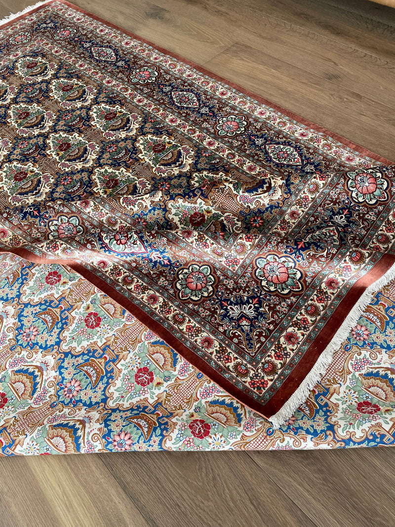 ALL-OVER-FLORAL LATTICE PATTERN BY MASTER REZAIE