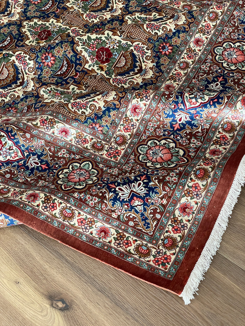 ALL-OVER-FLORAL LATTICE PATTERN BY MASTER REZAIE