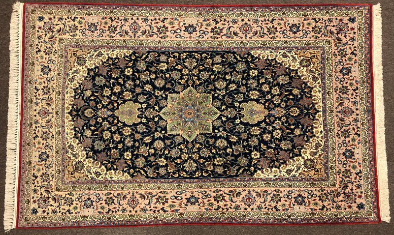 ANTIQUE NAVY ISFAHAN