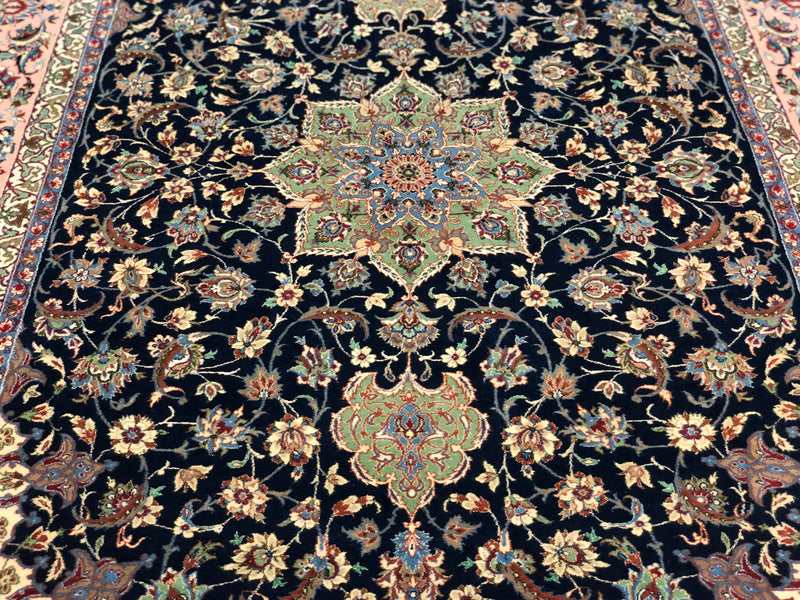 ANTIQUE NAVY ISFAHAN