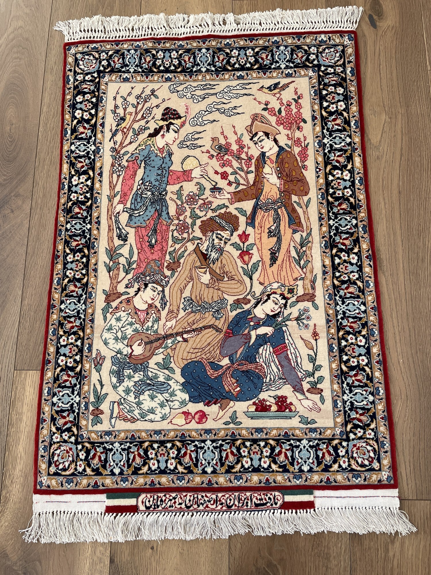 Seirafian Isfahan Miniature Rug – photo 1