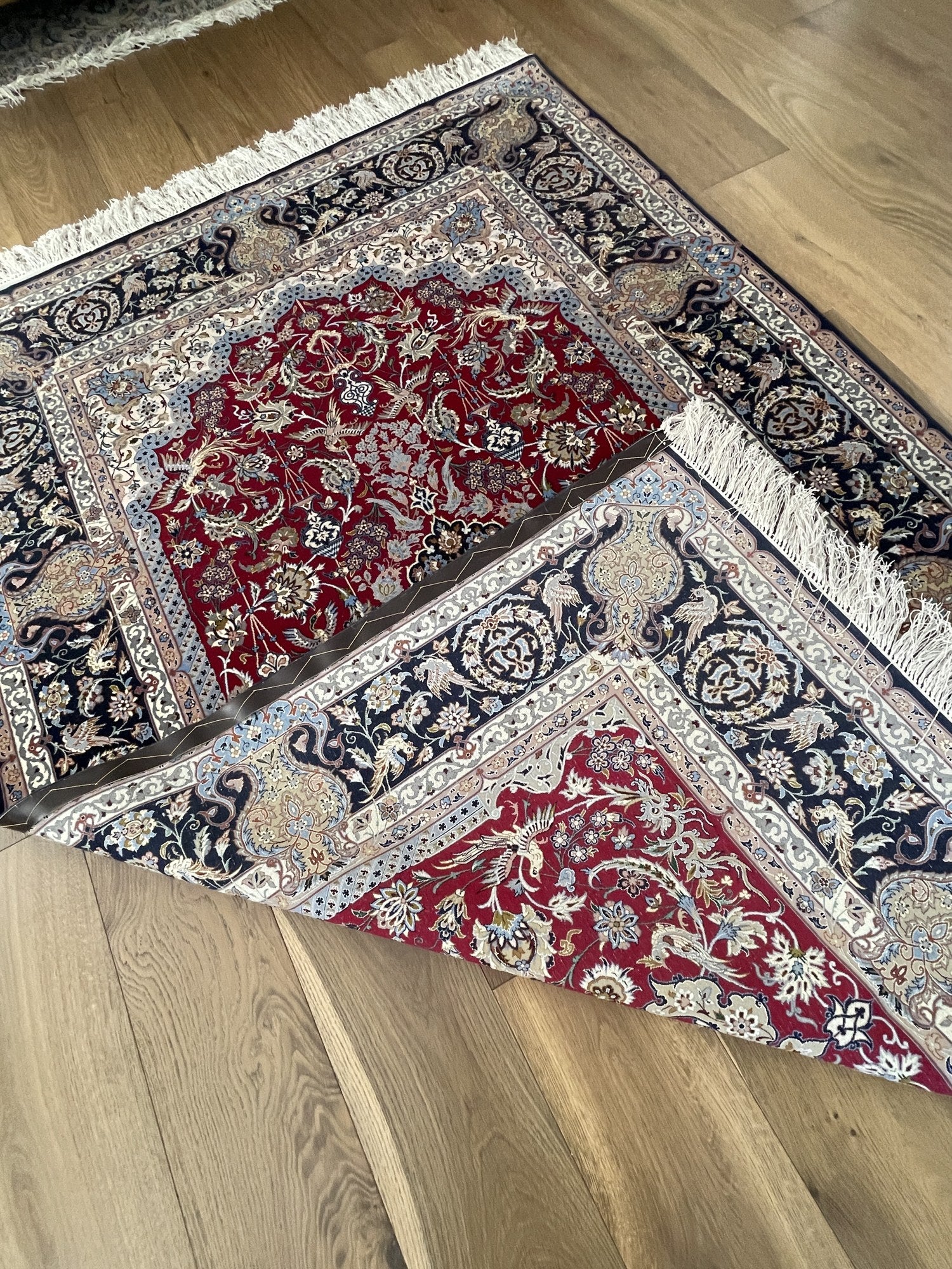 Fine Isfahan Persian Rug – photo 7