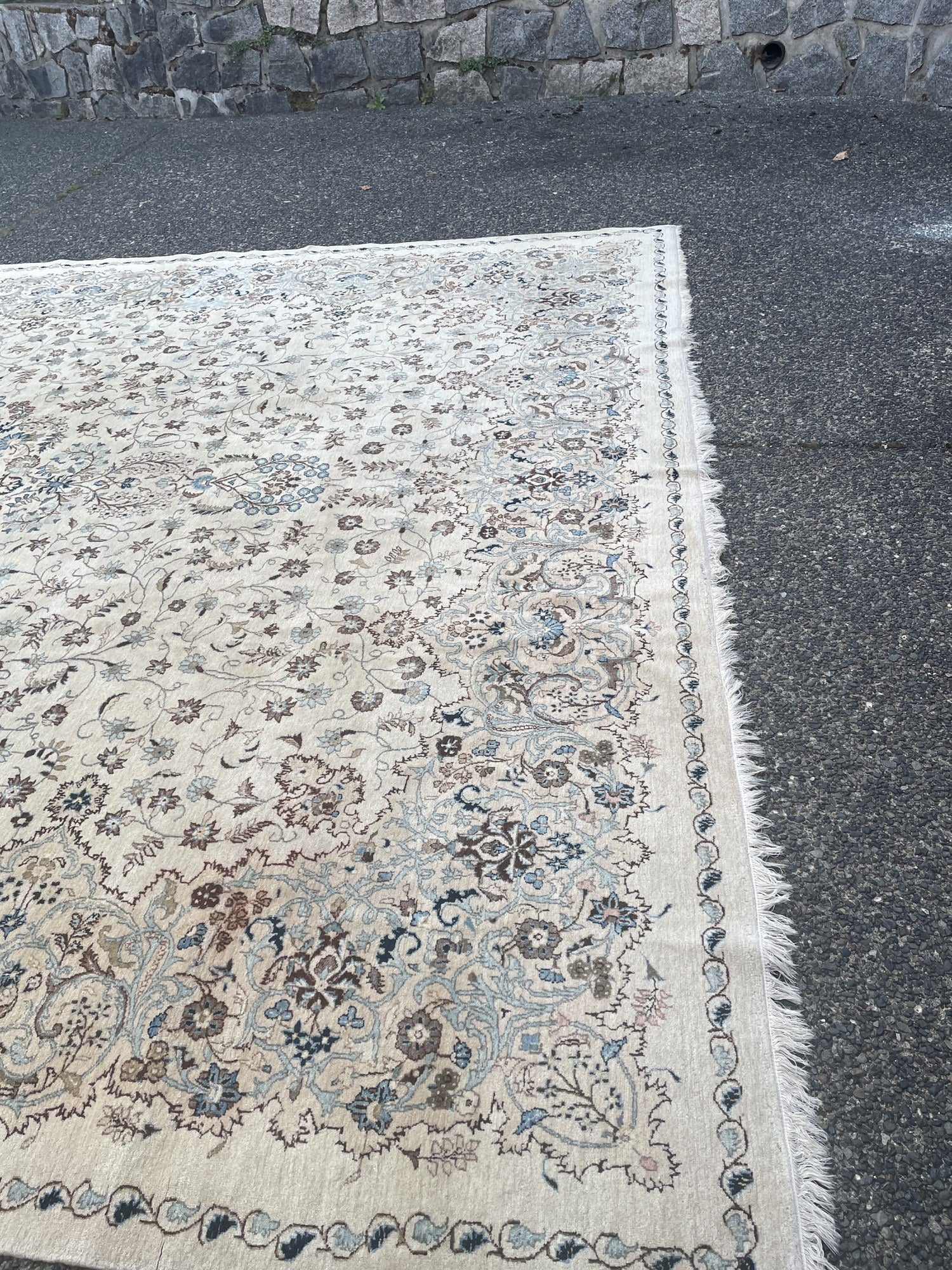 Antique Kashan Persian Carpet – photo 2