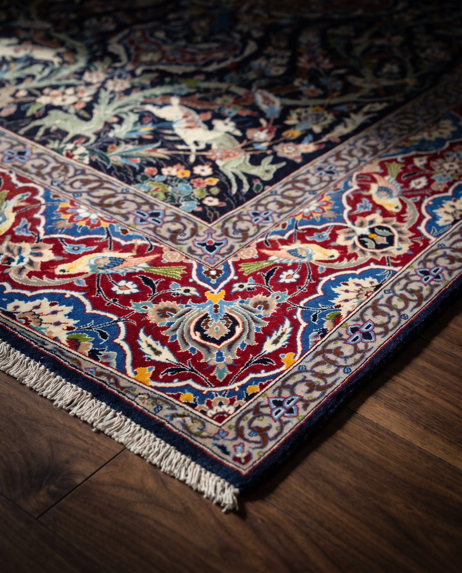 Extremely Fine Tree of Life by Yadollah Haghighi, corner