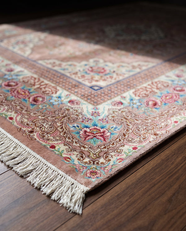 GEOMETRIC FINE SILK BY MASTER MIR MAHDI