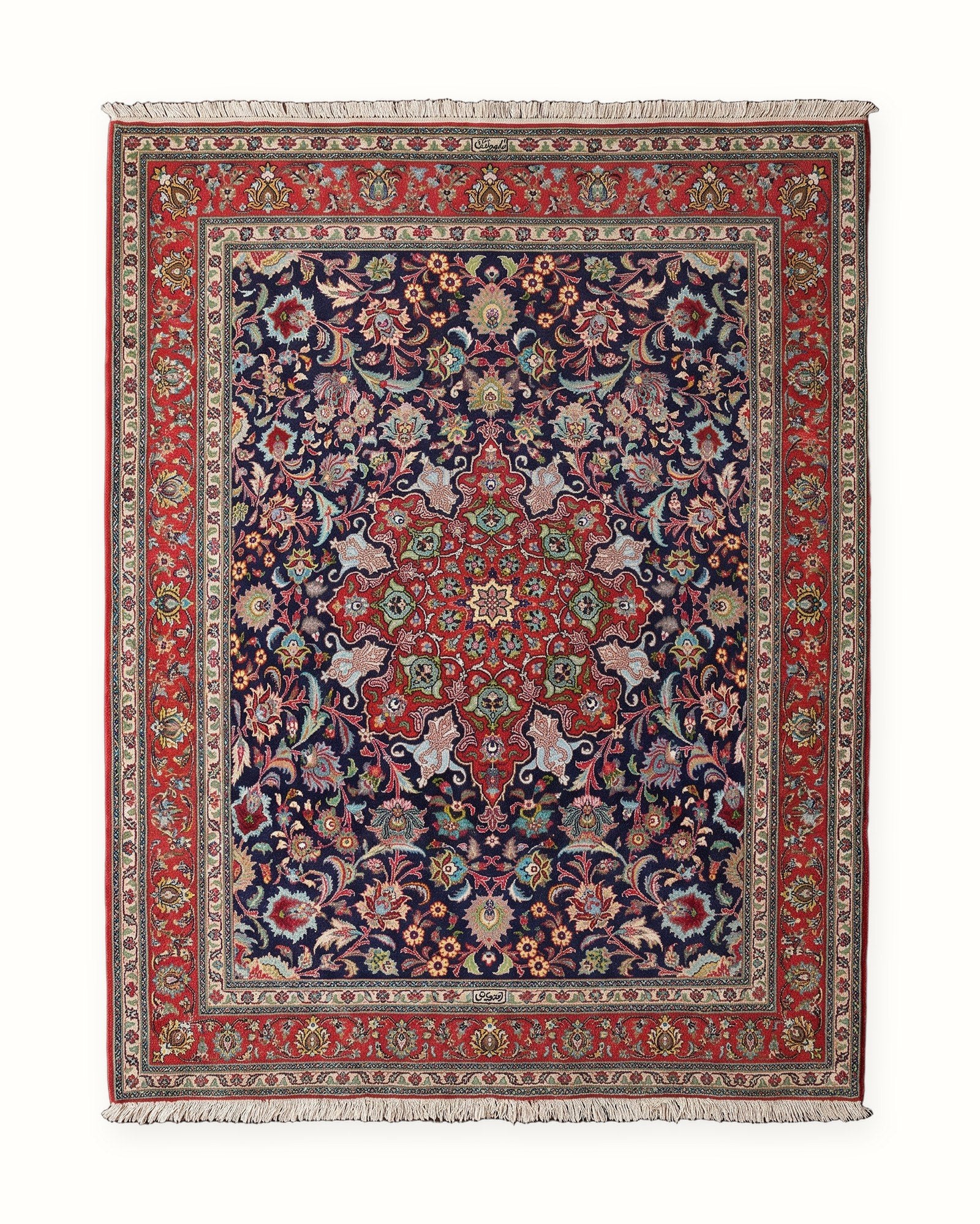 Fine Antique Tabriz from the Ballantyne Collection, whole rug