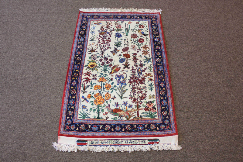 Bird & Flowers (Golo Bolbol) by Sadegh Seirafian