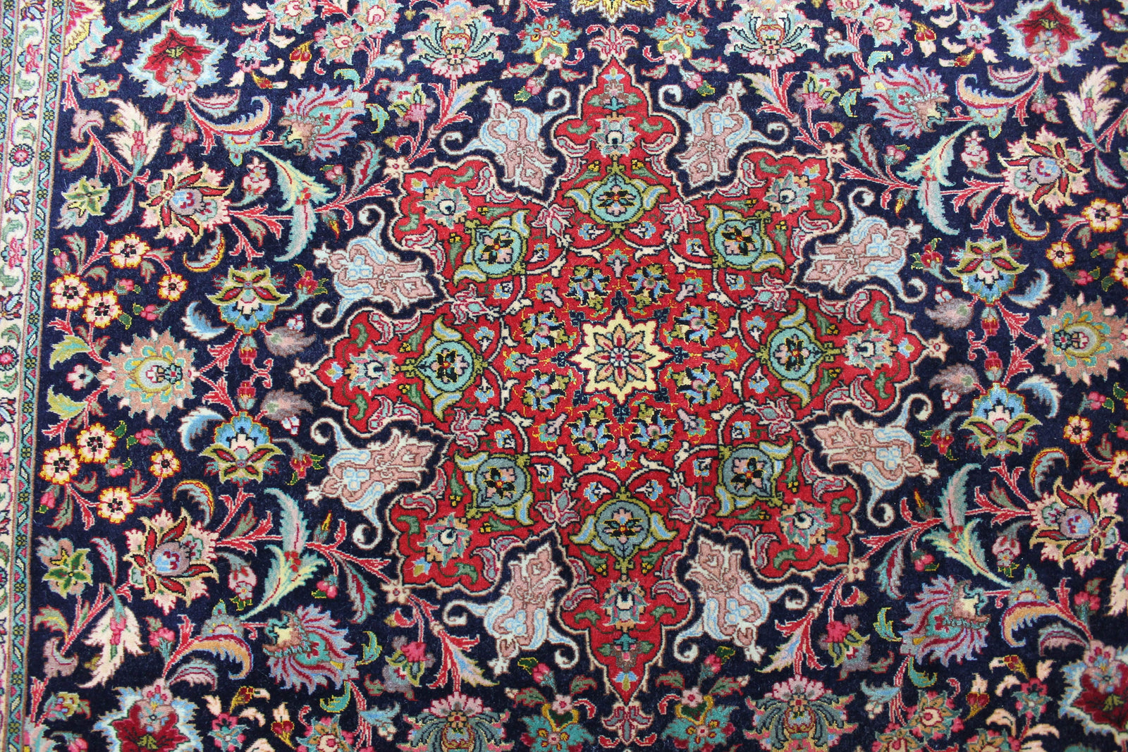 Fine Antique Tabriz from the Ballantyne Collection