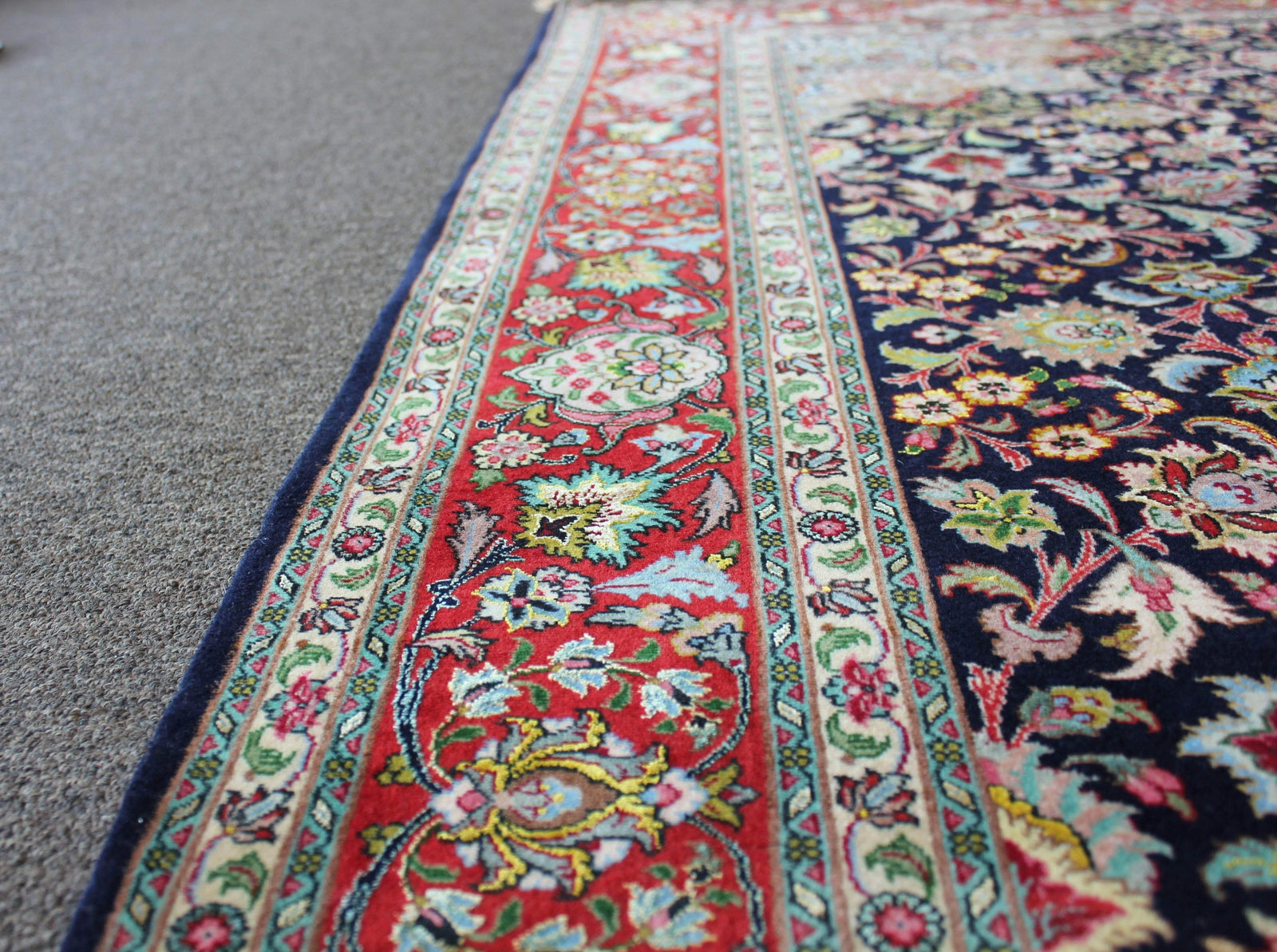 Fine Antique Tabriz from the Ballantyne Collection