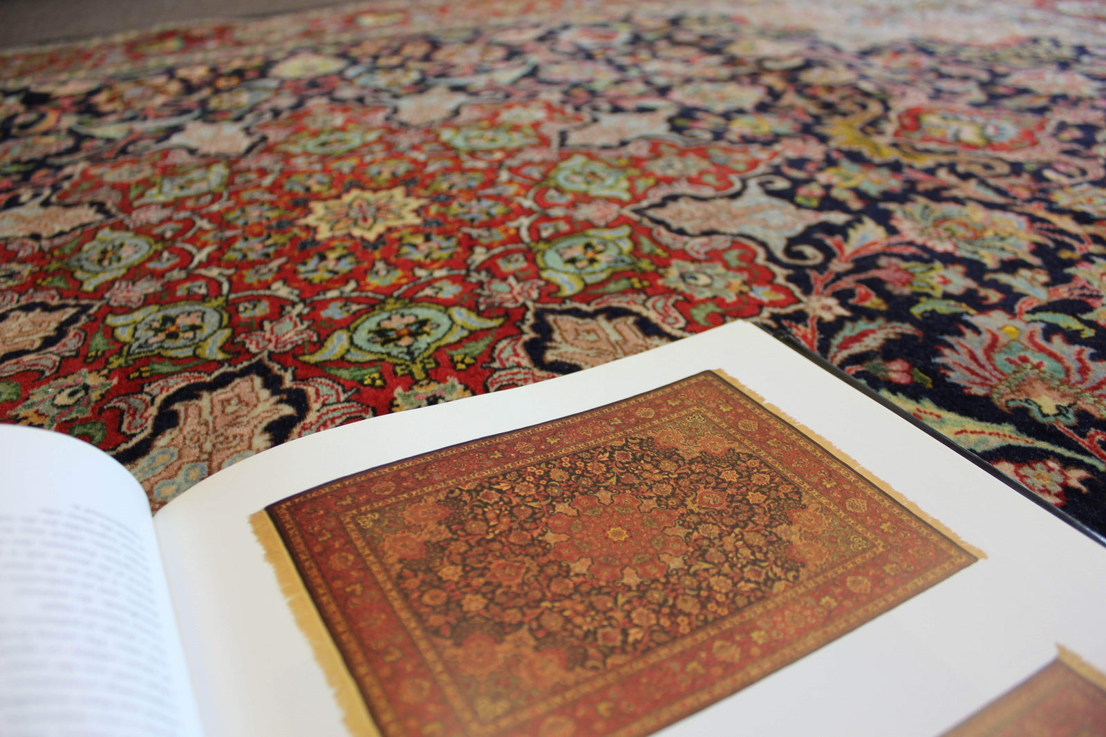 Fine Antique Tabriz from the Ballantyne Collection