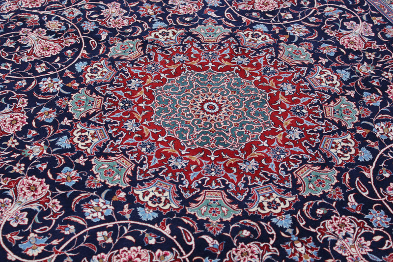 Rare, published Isfahan Rug by Mohammad Seirafian