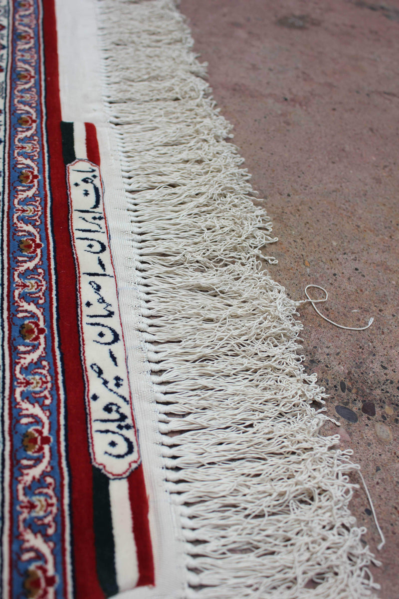 Rare, published Isfahan Rug by Mohammad Seirafian